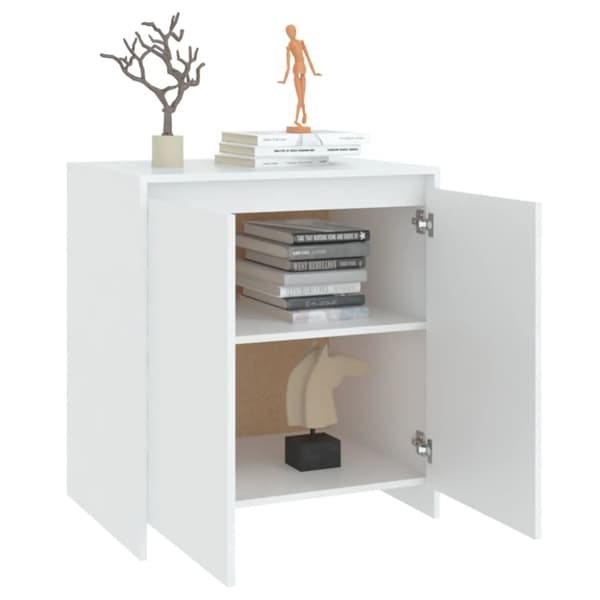vidaXL Skänk vit 70x41x75 cm konstruerat trä - Skänkar & serveringsbord