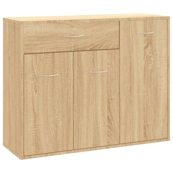 vidaXL Senkki Sonoma-tammi 88x30x70 cm tekninen puu -  Tarjoilupöydät & senkit
