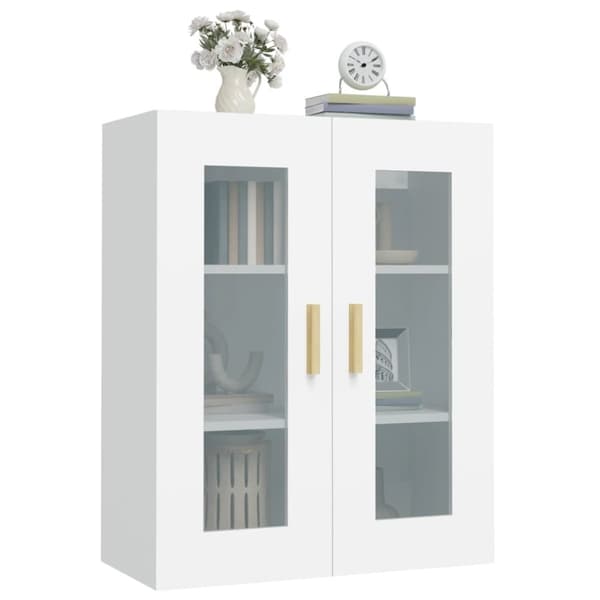 vidaXL vægskab 69,5x34x90 cm hvid - Skænke