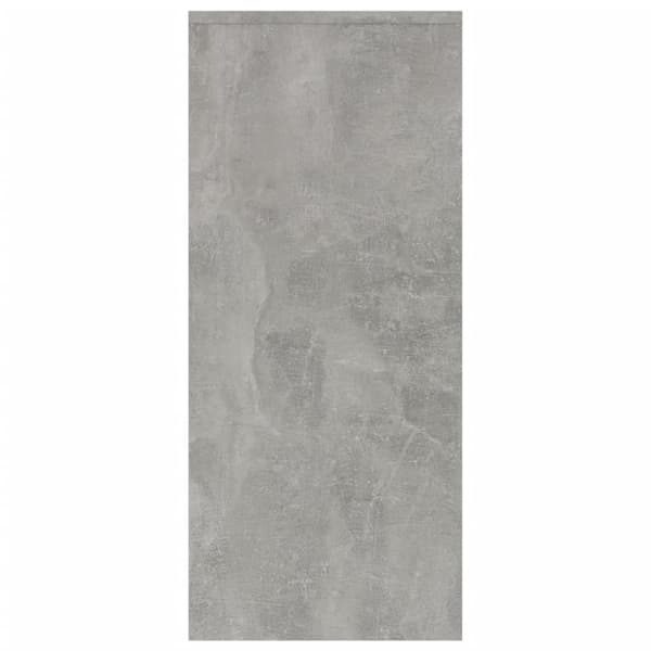 vidaXL Senkki betoninharmaa 102x33x75 cm lastulevy - Tarjoilupöydät & senkit