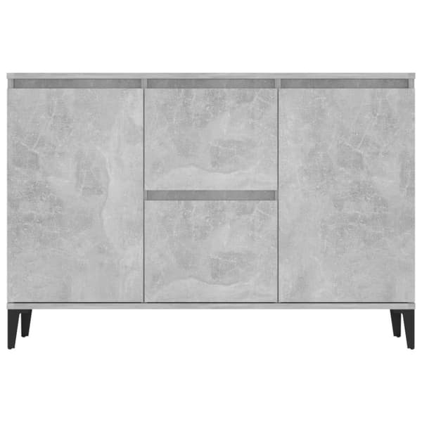 vidaXL Senkki betoninharmaa 104x35x70 cm tekninen puu -  Tarjoilupöydät & senkit