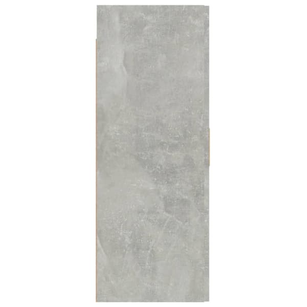 vidaXL Riippuva seinäkaappi betoninharmaa 69,5x34x90 cm -  Tarjoilupöydät & senkit
