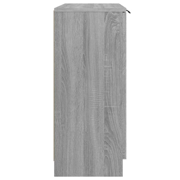 vidaXL Byrå grå sonoma 60x30x70 cm konstruerat trä - Skänkar & serveringsbord