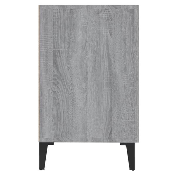vidaXL skænk 100x36x60 cm konstrueret træ grå sonoma-eg -  Skænke