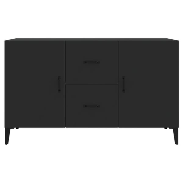 vidaXL Skänk svart 100x36x60 cm konstruerat trä - Skänkar & serveringsbord