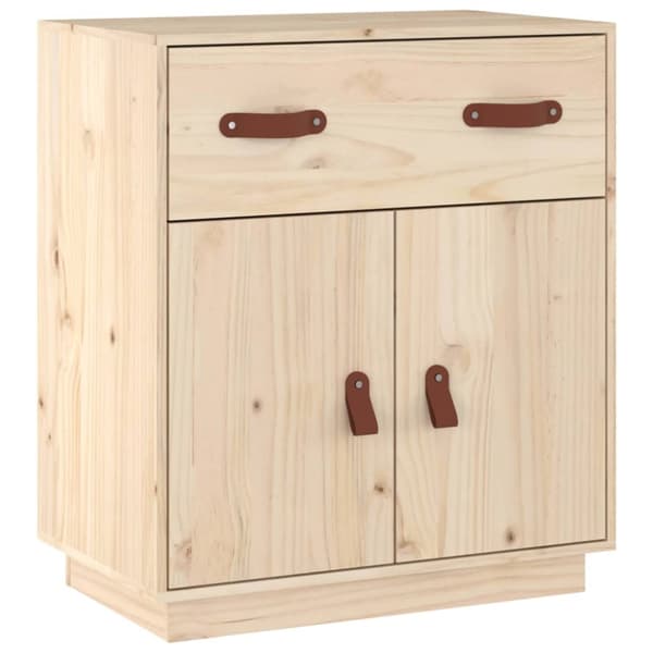 vidaXL Senkki 65,5x40x75 cm täysi mänty - Tarjoilupöydät & senkit
