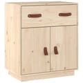 Pikkukuva 3 / 11: vidaXL Senkki 65,5x40x75 cm täysi mänty -  Tarjoilupöydät & senkit