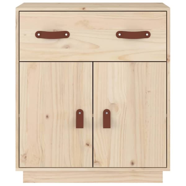 vidaXL Senkki 65,5x40x75 cm täysi mänty - Tarjoilupöydät & senkit