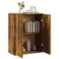 Pikkukuva 6 / 10: vidaXL Senkki savutammi 60x30x75 cm tekninen puu -  Tarjoilupöydät & senkit