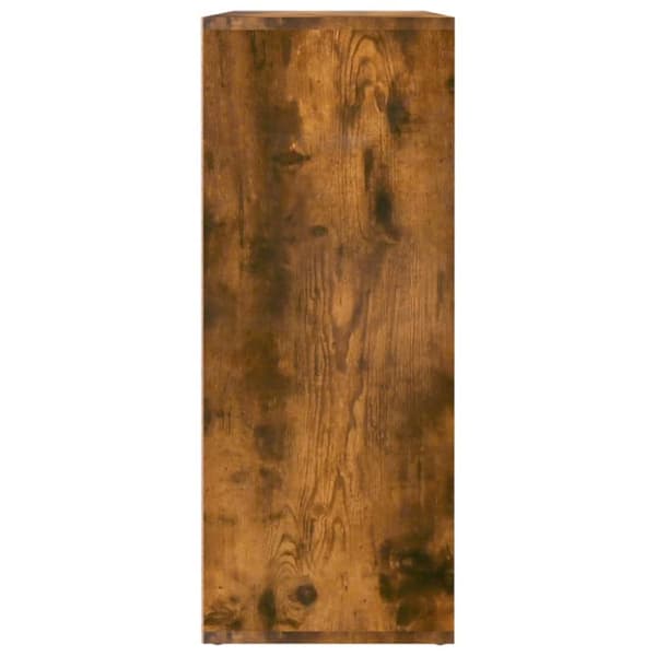 vidaXL Senkki savutammi 60x30x75 cm tekninen puu - Tarjoilupöydät & senkit