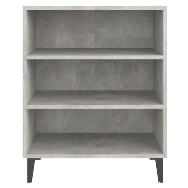 vidaXL skænk 57x35x70 cm spånplade betongrå -  Skænke