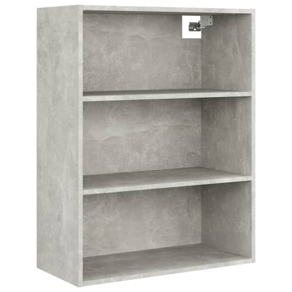 vidaXL Riippuva seinäkaappi betoninharmaa 69,5x32,5x90 cm -  Tarjoilupöydät & senkit