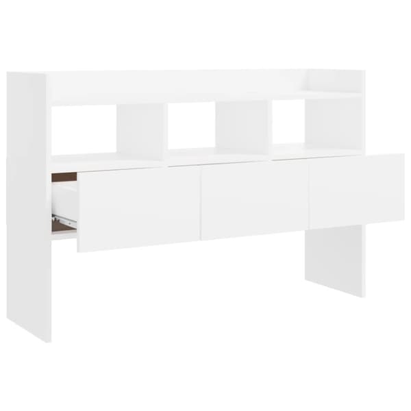 vidaXL skænk 105x30x70 cm konstrueret træ hvid - Skænke