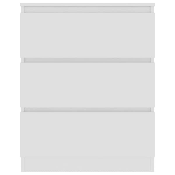 vidaXL skænk 60x35x76 cm konstrueret træ hvid - Skænke