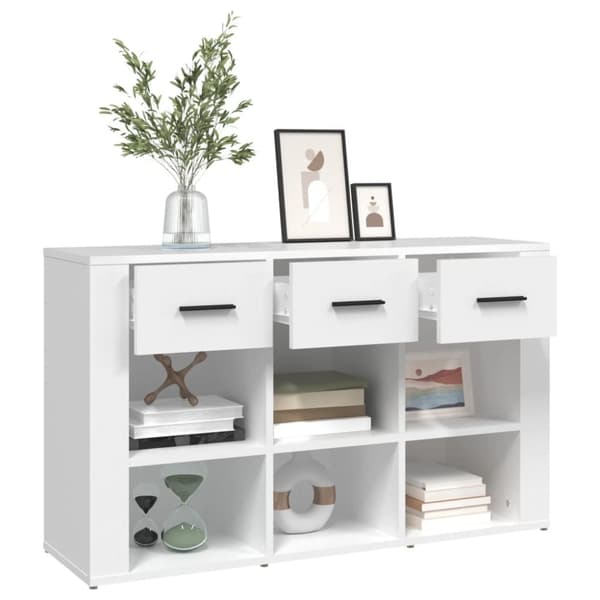 vidaXL skænk 100x30x59,5 cm konstrueret træ hvid -  Skænke