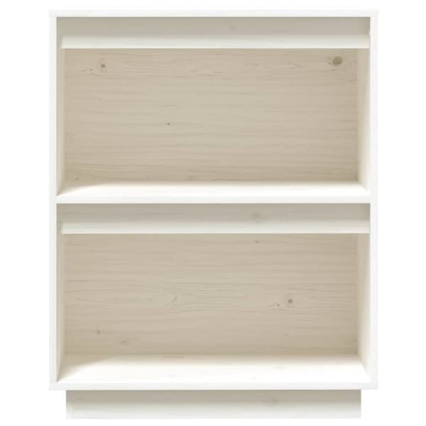 vidaXL Konsolbord vit 60x34x75 cm massiv furu - Skänkar & serveringsbord
