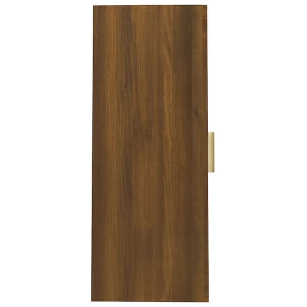 vidaXL Riippuva seinäkaappi ruskea tammi 69,5x34x90 cm -  Tarjoilupöydät & senkit