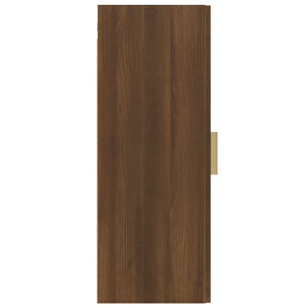 vidaXL vægskab 34,5x34x90 cm brun egetræsfarve -  Skænke