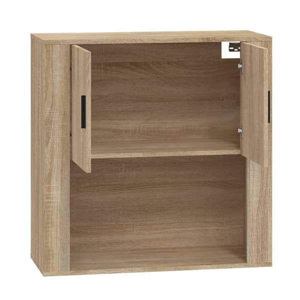 vidaXL Seinäkaappi Sonoma-tammi 80x33x80 cm tekninen puu -  Tarjoilupöydät & senkit