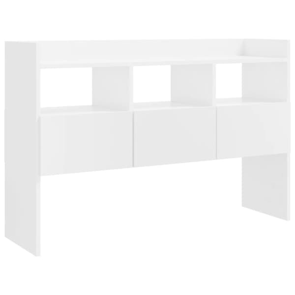 vidaXL Skänk vit högglans 105x30x70 cm konstruerat trä -  Skänkar & serveringsbord