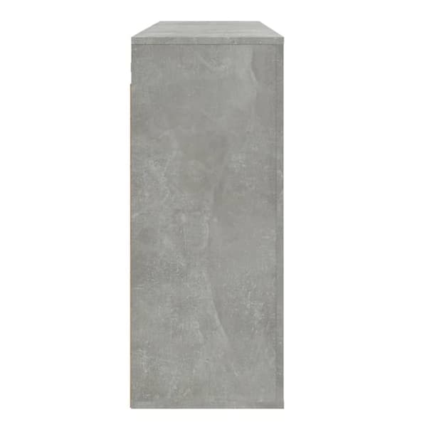 vidaXL Väggskåp betonggrå 80x33x80 cm konstruerat trä - Skänkar & serveringsbord