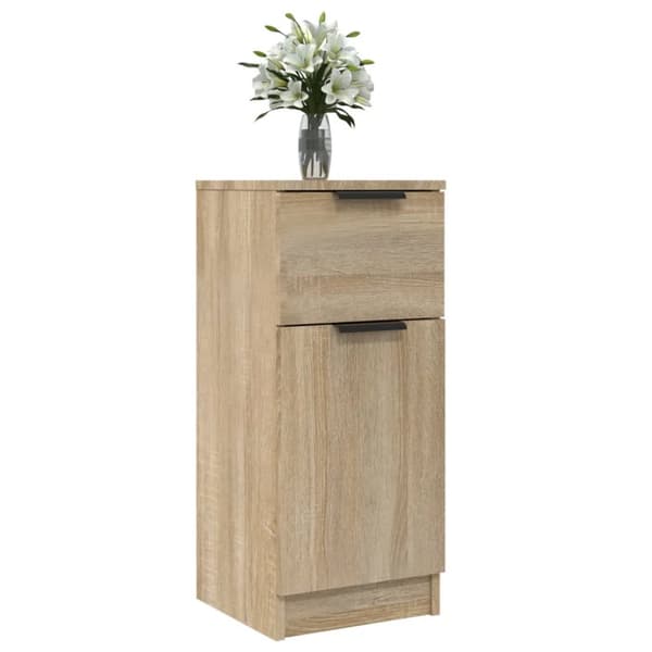 vidaXL skænk 30x30x70 cm konstrueret træ sonoma-eg - Skænke
