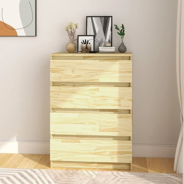 vidaXL Skåp 60x36x84 cm massiv furu -  Skänkar & serveringsbord