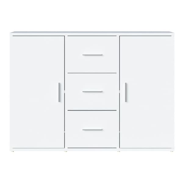 vidaXL Skåp vit högglans 91x29,5x65 cm konstruerat trä - Skänkar & serveringsbord