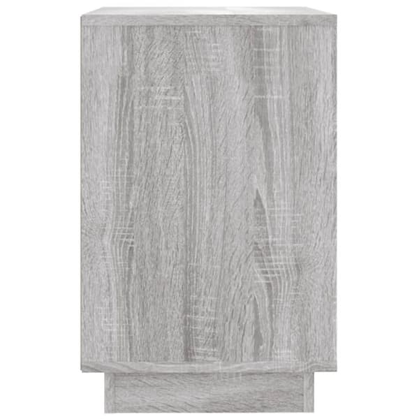 vidaXL Byrå grå sonoma 102x35x55 cm konstruerat trä - Skänkar & serveringsbord