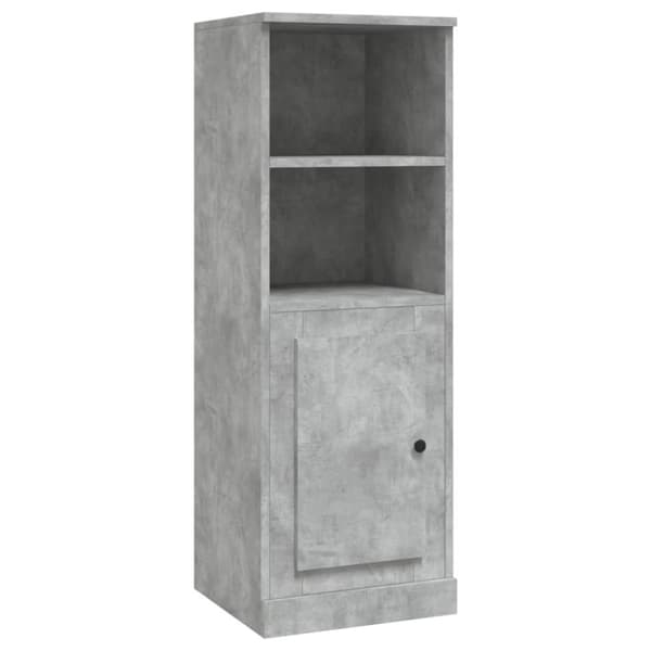 vidaXL Kaappi betoninharmaa 36x35,5x103,5 cm tekninen puu -  Tarjoilupöydät & senkit