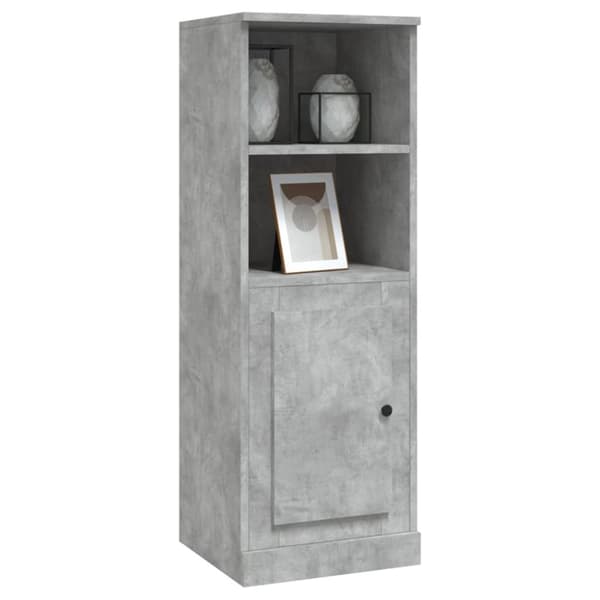 vidaXL Kaappi betoninharmaa 36x35,5x103,5 cm tekninen puu -  Tarjoilupöydät & senkit