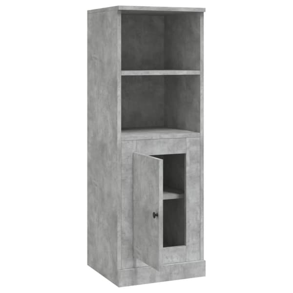 vidaXL Kaappi betoninharmaa 36x35,5x103,5 cm tekninen puu -  Tarjoilupöydät & senkit