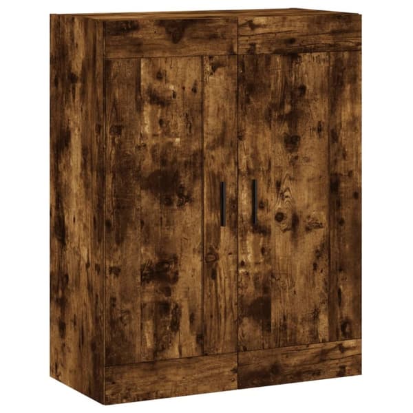 vidaXL vægskab 69,5x34x90 cm konstrueret træ røget sonoma-eg -  Skænke