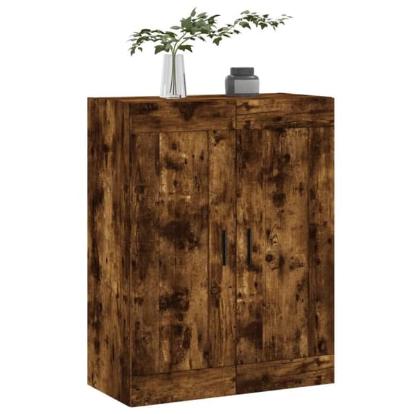 vidaXL vægskab 69,5x34x90 cm konstrueret træ røget sonoma-eg -  Skænke