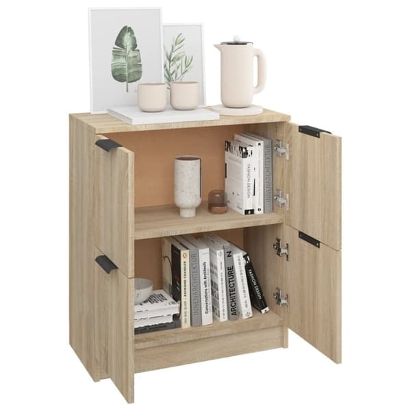 vidaXL skænk 60x30x70 cm konstrueret træ sonoma-eg - Skænke