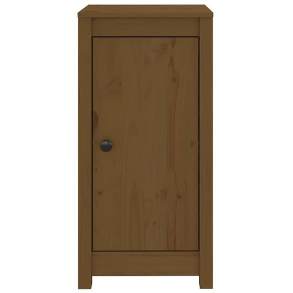 vidaXL Senkit 2 kpl hunajanruskea 40x35x80 cm täysi mänty - Tarjoilupöydät & senkit