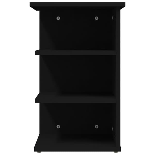 vidaXL Sivukaappi musta 35x35x55 cm tekninen puu -  Tarjoilupöydät & senkit
