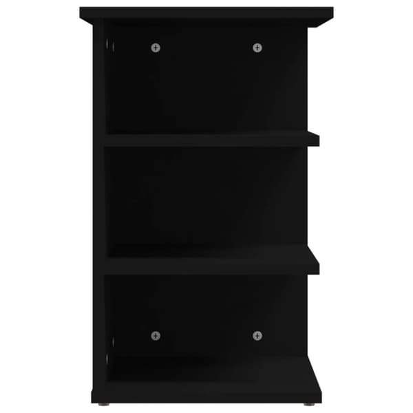 vidaXL Sivukaappi musta 35x35x55 cm tekninen puu -  Tarjoilupöydät & senkit