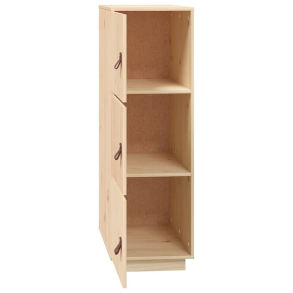 vidaXL højskab 34x40x108,5 cm massivt fyrretræ -  Skænke