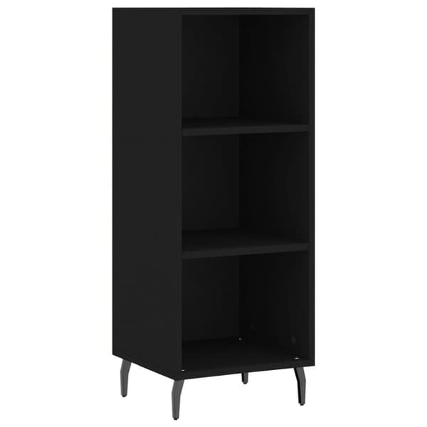 vidaXL Skänk vit 34,5x32,5x90 cm konstruerat trä - Skänkar & serveringsbord