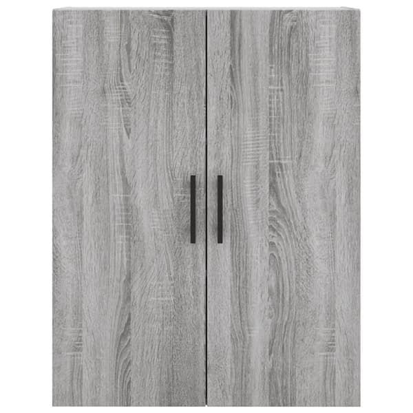 vidaXL Väggskåp grå sonoma 69,5x34x90 cm - Skänkar & serveringsbord