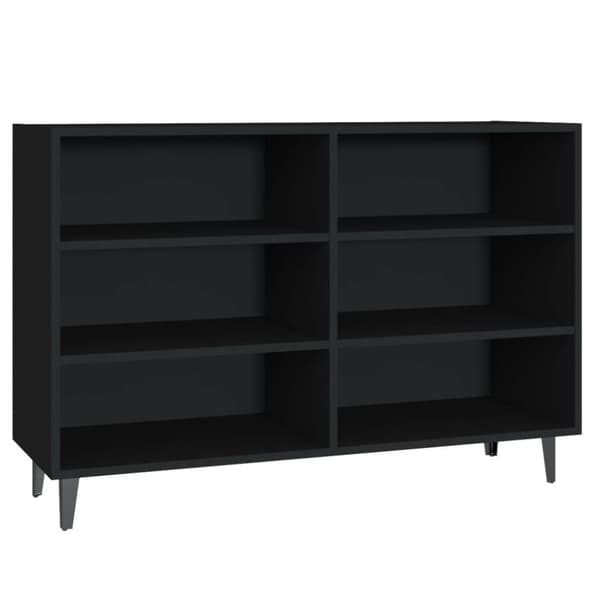 vidaXL skænk 103,5x35x70 cm spånplade sort -  Skænke