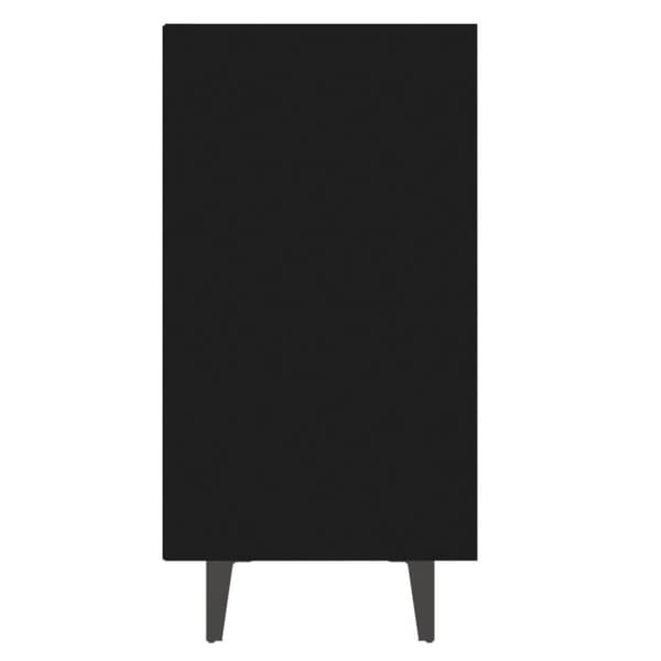 vidaXL skænk 103,5x35x70 cm spånplade sort - Skænke