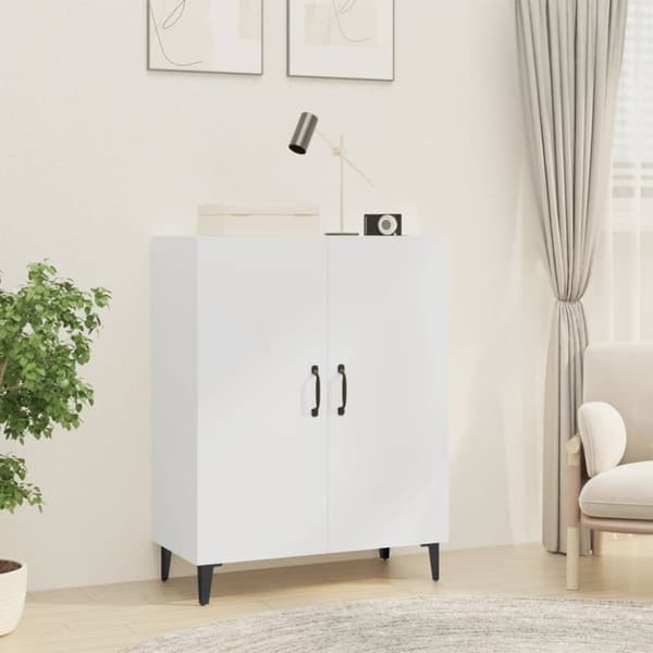 vidaXL Skänk vit 70x34x90 cm konstruerat trä -  Skänkar & serveringsbord