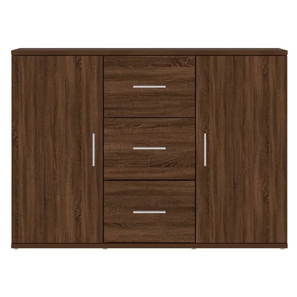 vidaXL Skänk brun ek 91x29,5x65 cm konstruerat trä -  Skänkar & serveringsbord