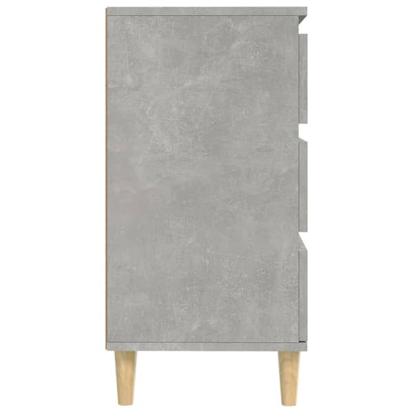 vidaXL skænk 60x35x70 cm konstrueret træ betongrå - Skænke