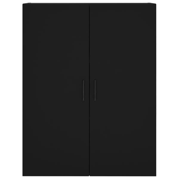 vidaXL væghængt skab 69,5x34x90 cm sort - Skænke