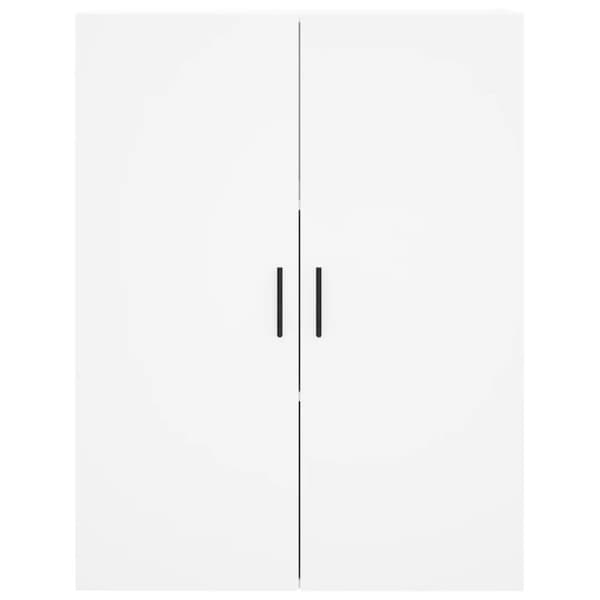 vidaXL vægskabe 2 stk. 69,5x34x90 cm hvid -  Skænke