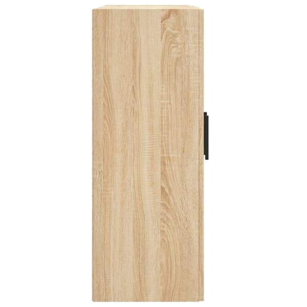 vidaXL Väggskåp sonoma-ek 69,5x34x90 cm konstruerat trä - Skänkar & serveringsbord