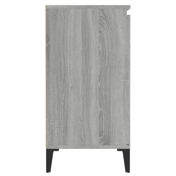 vidaXL skænk 60x35x70 cm konstrueret træ grå sonoma-eg - Skænke